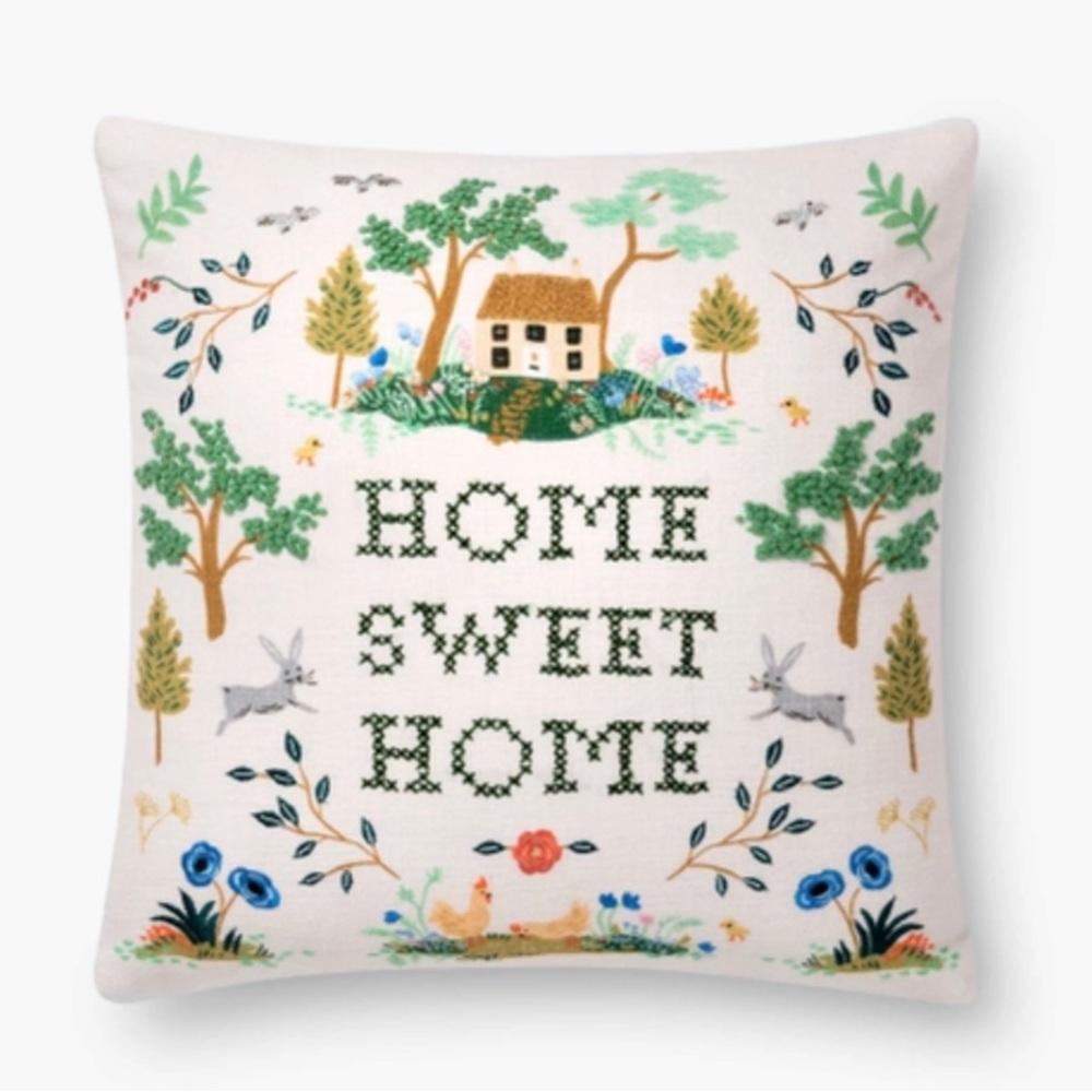 Rifle Paper Co / Anthro Pillow